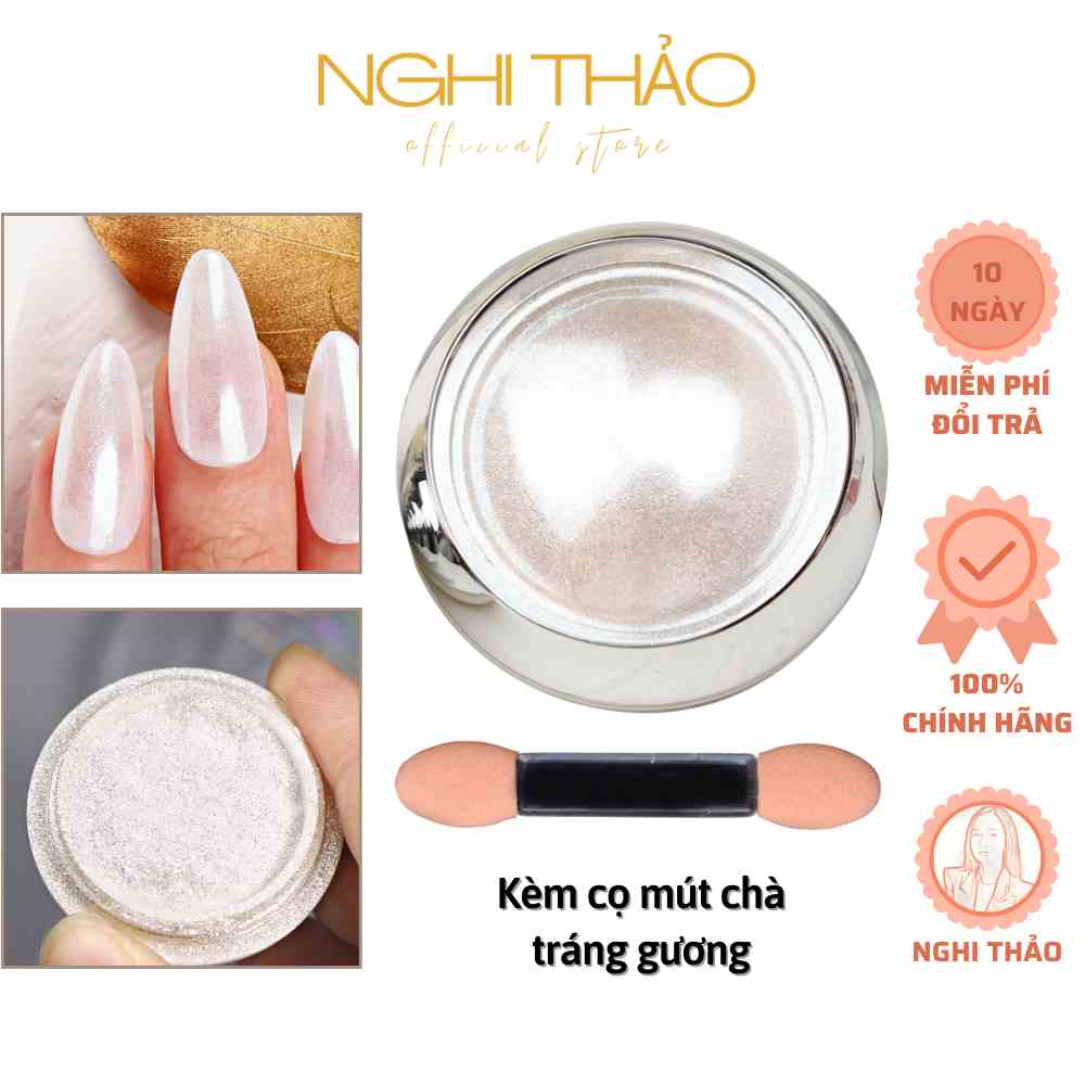 Tráng gương trắng ánh bạc NGHI THẢO