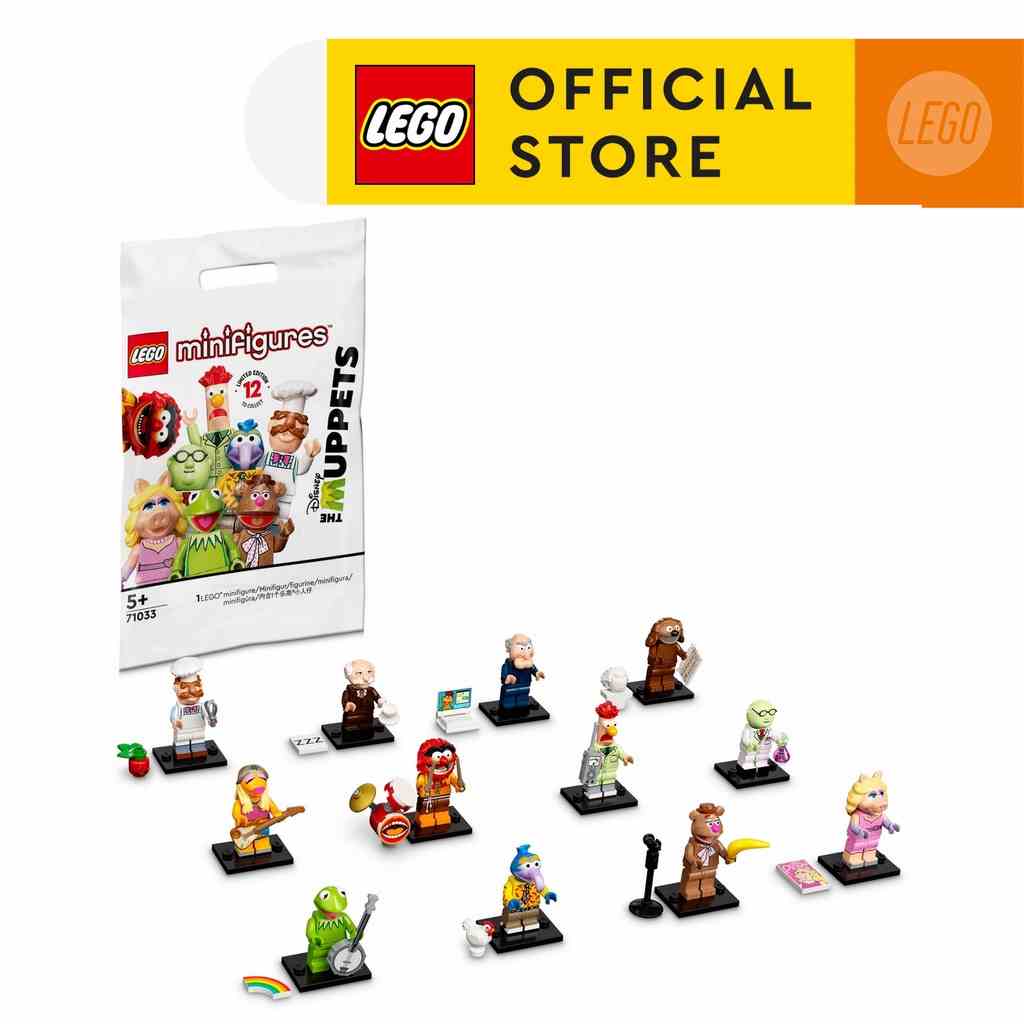 [Mã LIFEMC06CBAU giảm 50k đơn 350k] LEGO Minifigures 71033 Nhân Vật LEGO The Muppets (7 chi tiết)