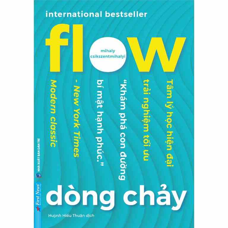 [Mã BMLTB35 giảm đến 35K đơn 99K] Sách - Dòng Chảy - Flow - First News