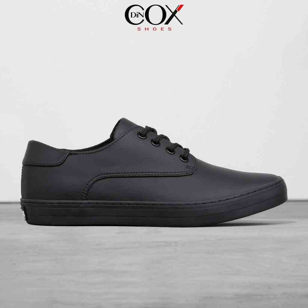 [Mã BMLTA35 giảm đến 35K đơn 99K] Giày Sneaker Da Nam DINCOX E11 Sang Trọng Màu Đen