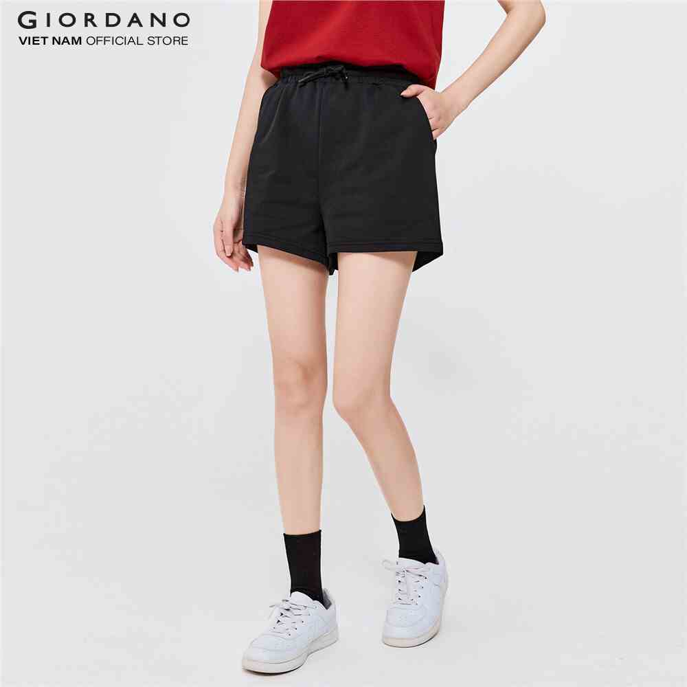 Quần Shorts Nữ Lưng Thun Giordano 05402449