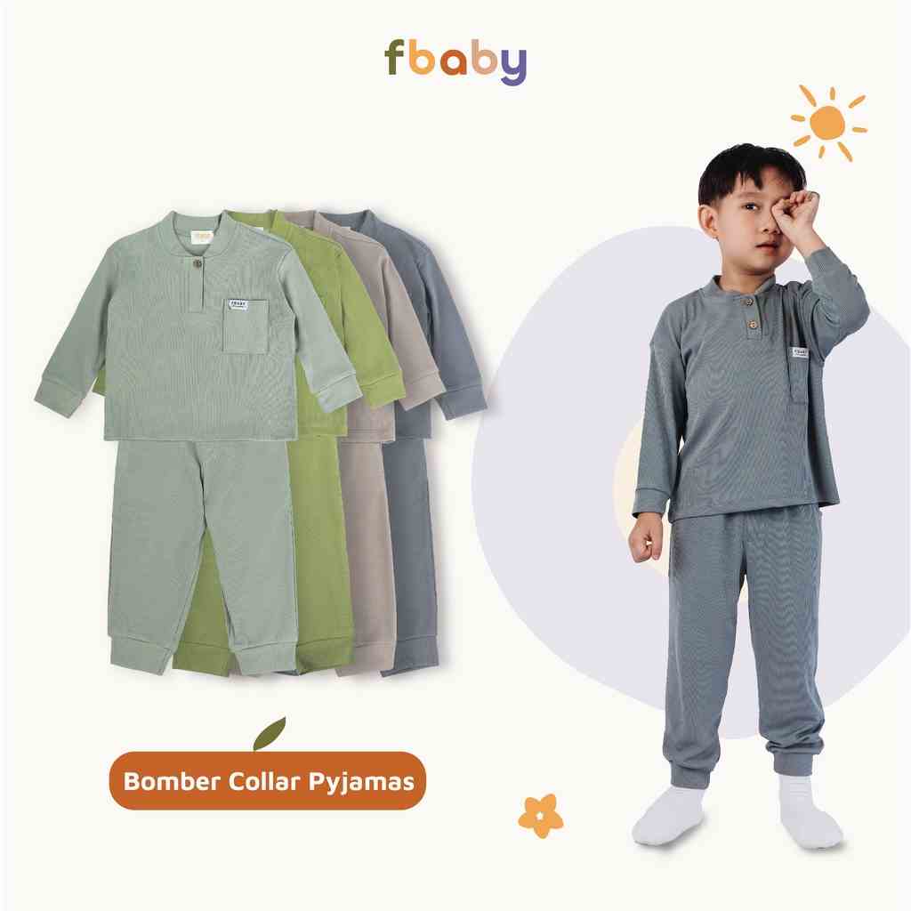 Bộ tăm lạnh bé trai/bé gái cổ bomber Fbaby  FB001