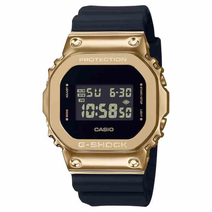 Đồng hồ Nam Dây Nhựa Casio G-Shock GM-5600G-9D chính hãng bảo hành 5 năm Pin trọn đời