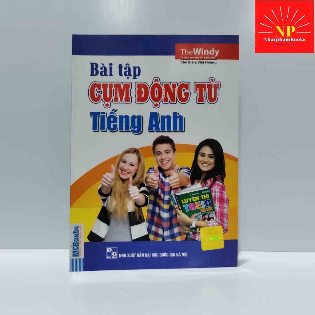 Sách - Bài Tập Cụm Động Từ Tiếng Anh (Kèm Đáp Án và Từ Vựng )