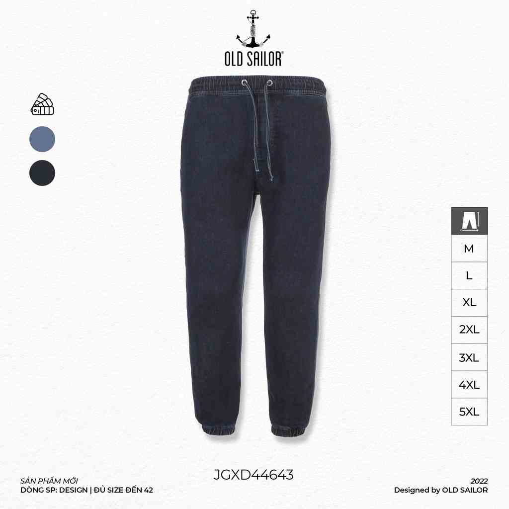 Quần Jogger Nam OLD SAILOR Chất Denim Dày Dặn Co Giãn Thoải Mái Big Size