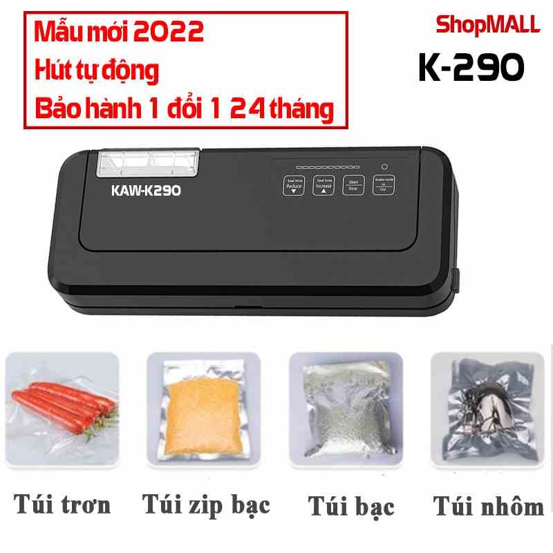 Máy hút chân không mạnh K280/K90, màu đen - Hàng chính hãng bảo hành toàn quốc