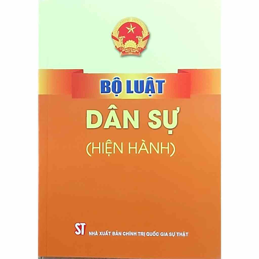 [Mã BMLTA35 giảm đến 35K đơn 99K] Sách Bộ Luật Dân Sự (hiện hành)