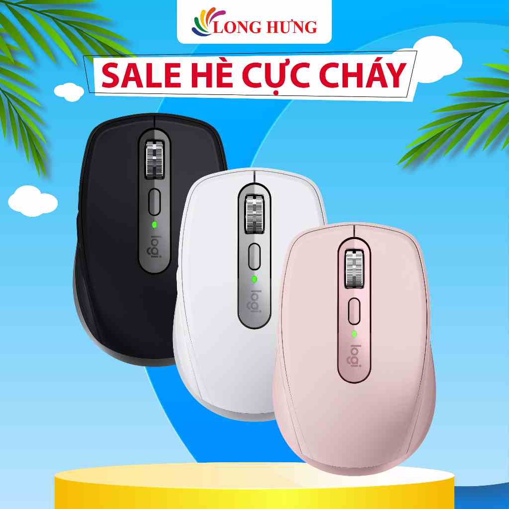 Chuột không dây Bluetooth Logitech MX Anywhere 3S - Hàng chính hãng