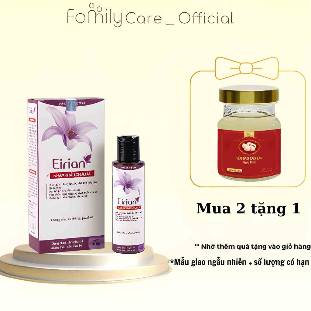 Eirian Dung Dịch Vệ Sinh Dạng Gel Dịu Nhẹ , Cân Bằng PH Cho Vùng Kín