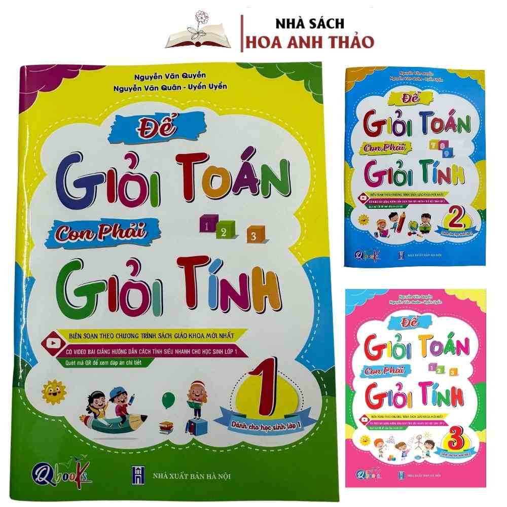 Sách - Để Giỏi Toán Con Phải Giỏi Tính Biên Soạn Theo Chương Trình Sách Giáo Khoa Mới Cách Tính Siêu Nhanh Cho Học Sinh