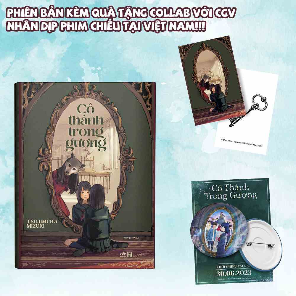 Sách - [QUÀ TẶNG LIMITED] Cô thành trong gương (Tặng kèm 01 huy hiệu + 01 card bo góc)