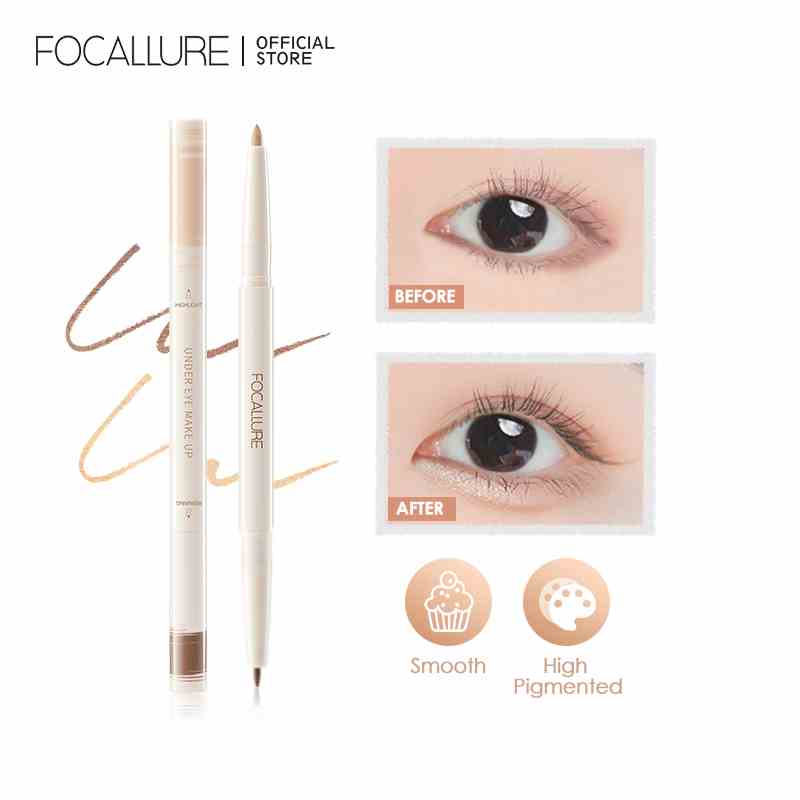 Gel kẻ mắt FOCALLURE 3D mềm mượt 14.5g