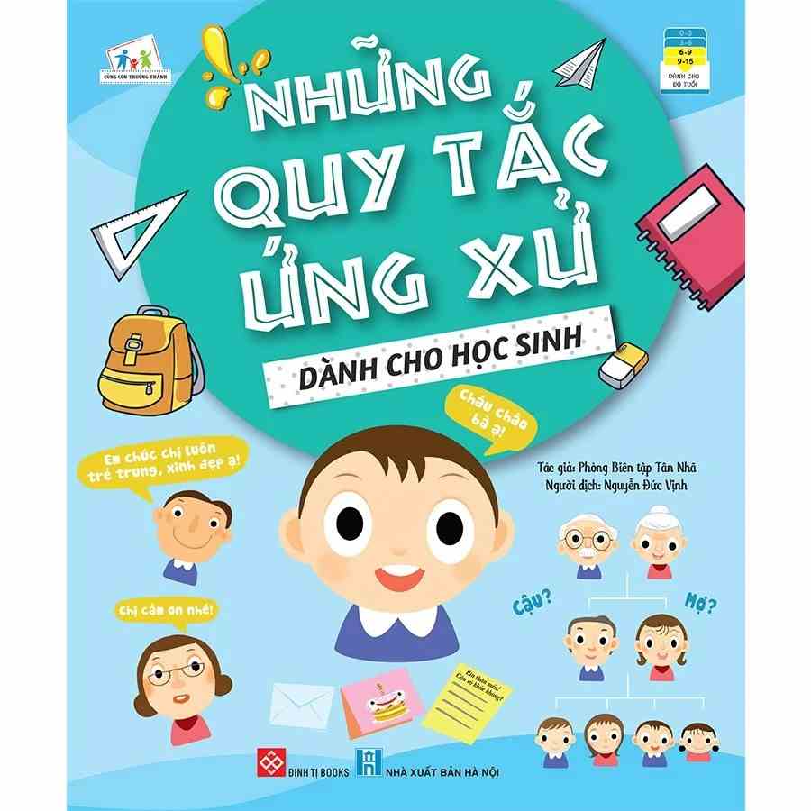 Sách - Những quy tắc ứng xử dành cho học sinh