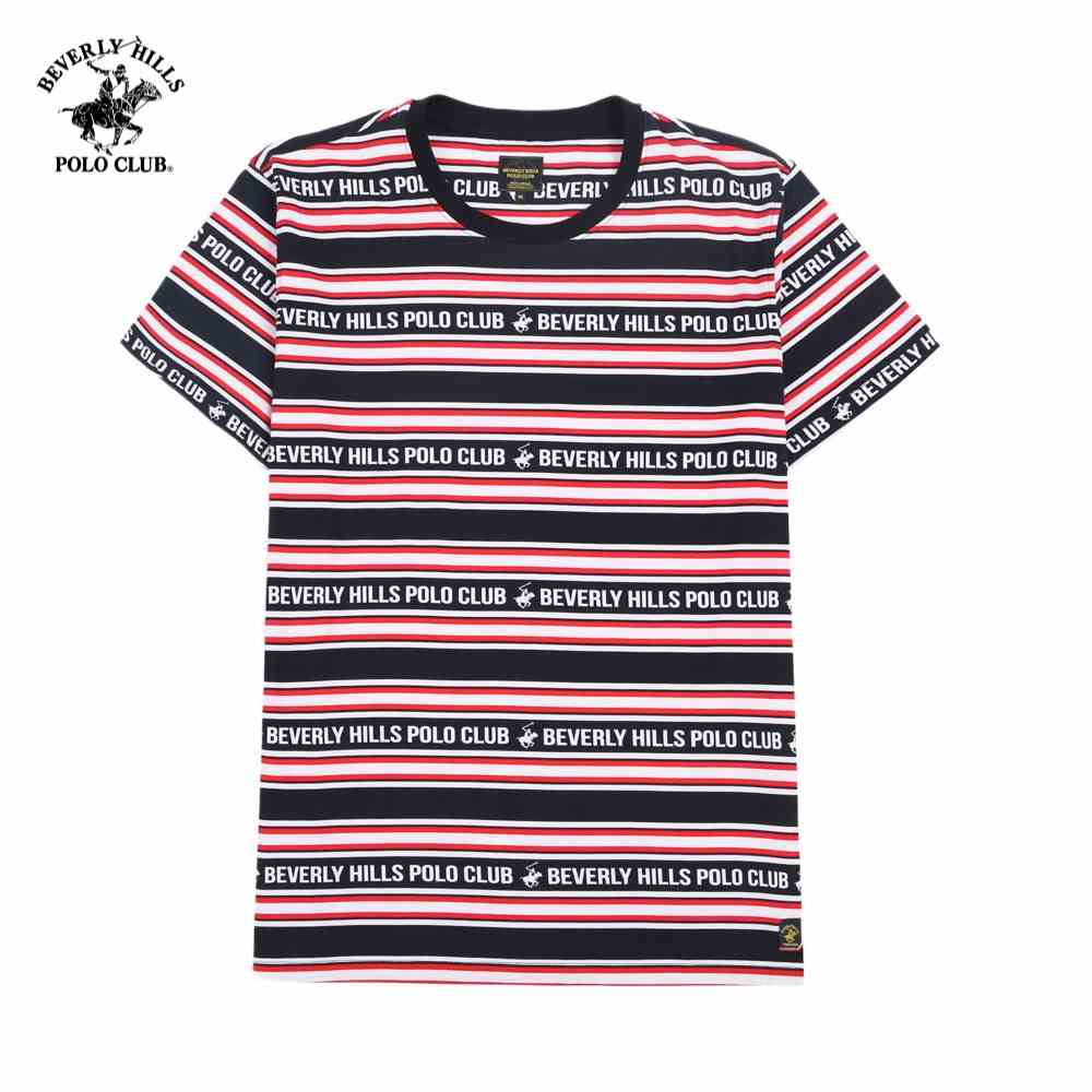 [Mã BMLTB35 giảm đến 35K đơn 99K] Beverly Hills Polo Club - Áo thun Ngắn tay Nam Regular Fit Đen BK- BHPC TSMRSW21TL062