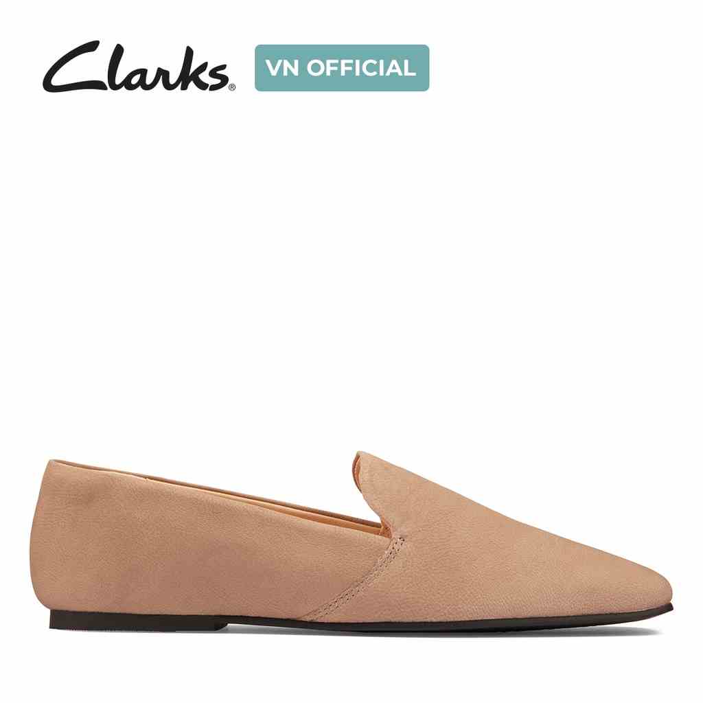 [Mã BMLTA35 giảm đến 35K đơn 99K] Giày cao gót nữ CLARKS Pure Slip màu nâu ngả vàng sáng