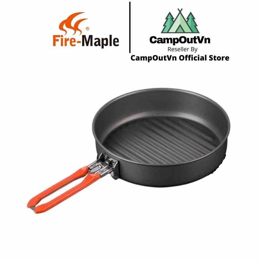 [Mã BMLTB200 giảm đến 100K đơn 499K] Chảo firemaple campoutvn dụng cụ nấu ăn dã ngoại cắm trại chống dính FEAST FP A303