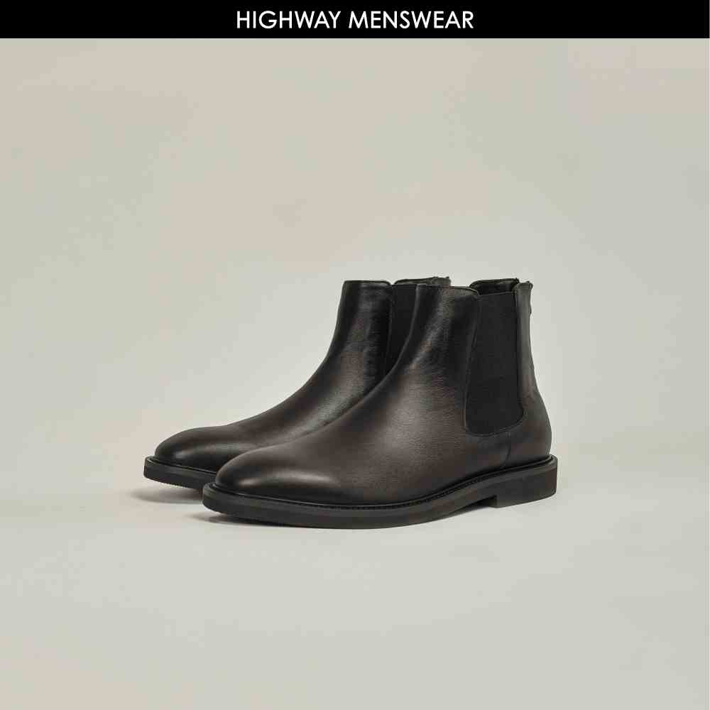 Giày boots nam da Highway (Menswear) River Chelsea Boots