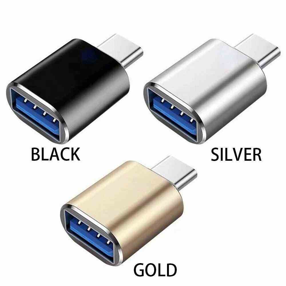 Đầu Chuyển Đổi OTG Type C Sang USB 3.0 Cho MacBook iPad Samsung Xiaomi Acer HP