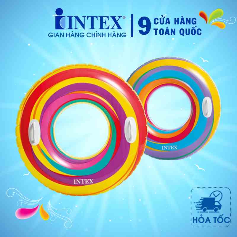 Phao bơi INTEX 59256 - Giao màu ngẫu nhiên