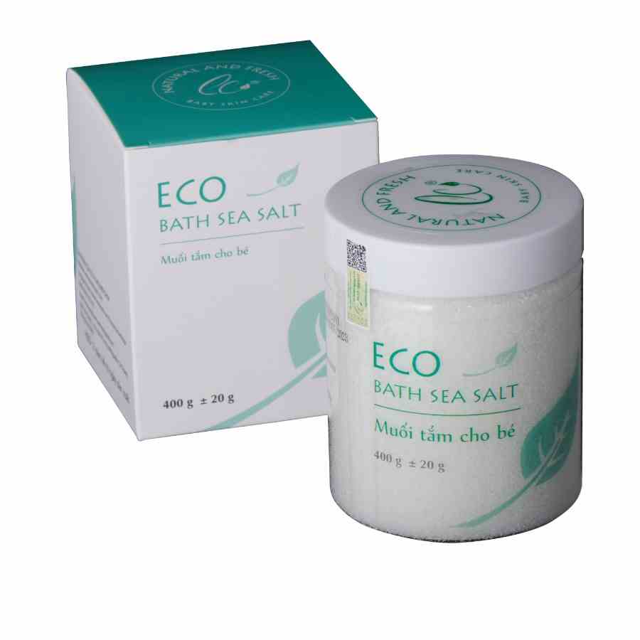 [Mã BMLTB200 giảm đến 100K đơn 499K] Muối tắm bé Sinh Dược Eco 400g- 2lọ