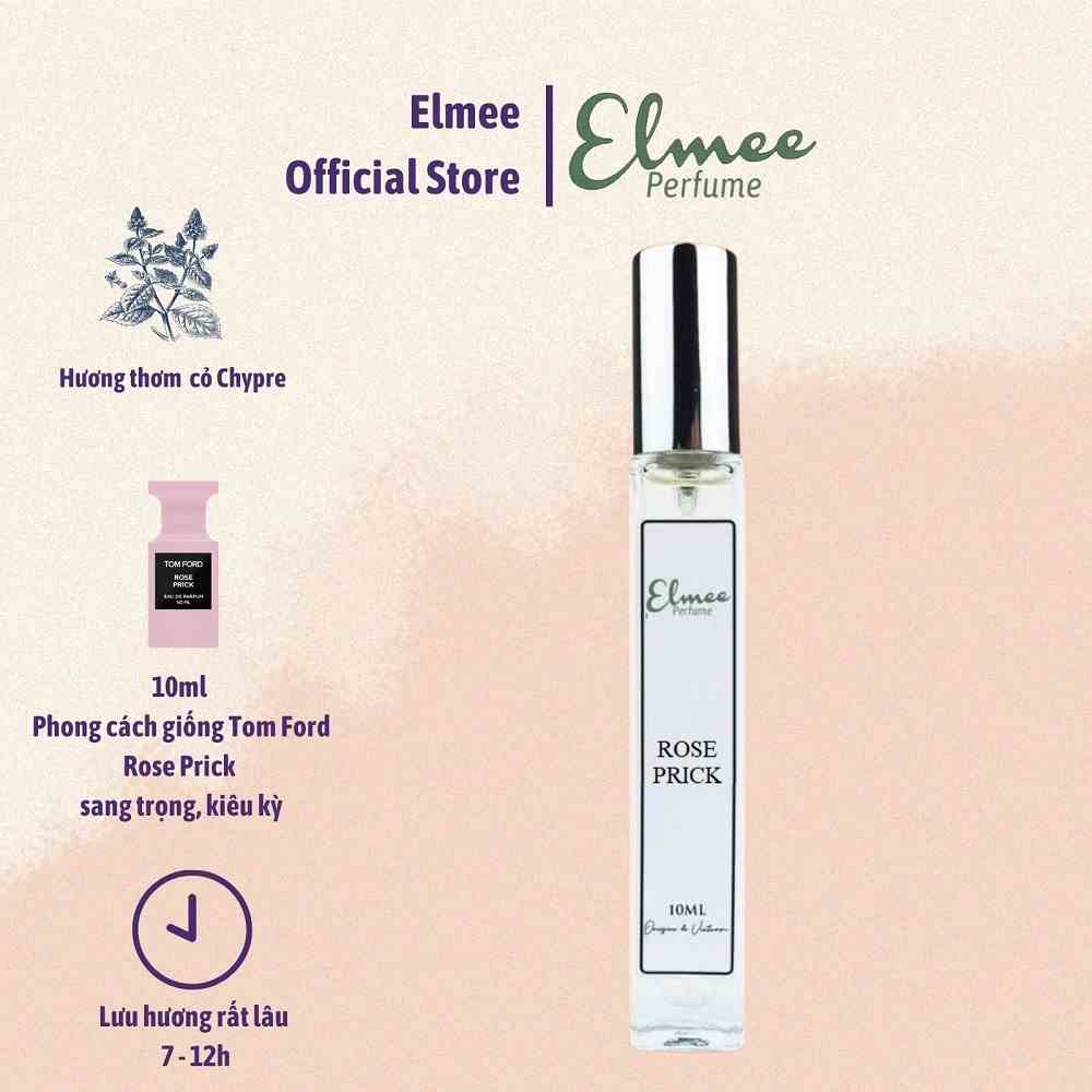 Nước hoa nữ Rose Prick 10ml Elmee sang trọng, kiêu kỳ