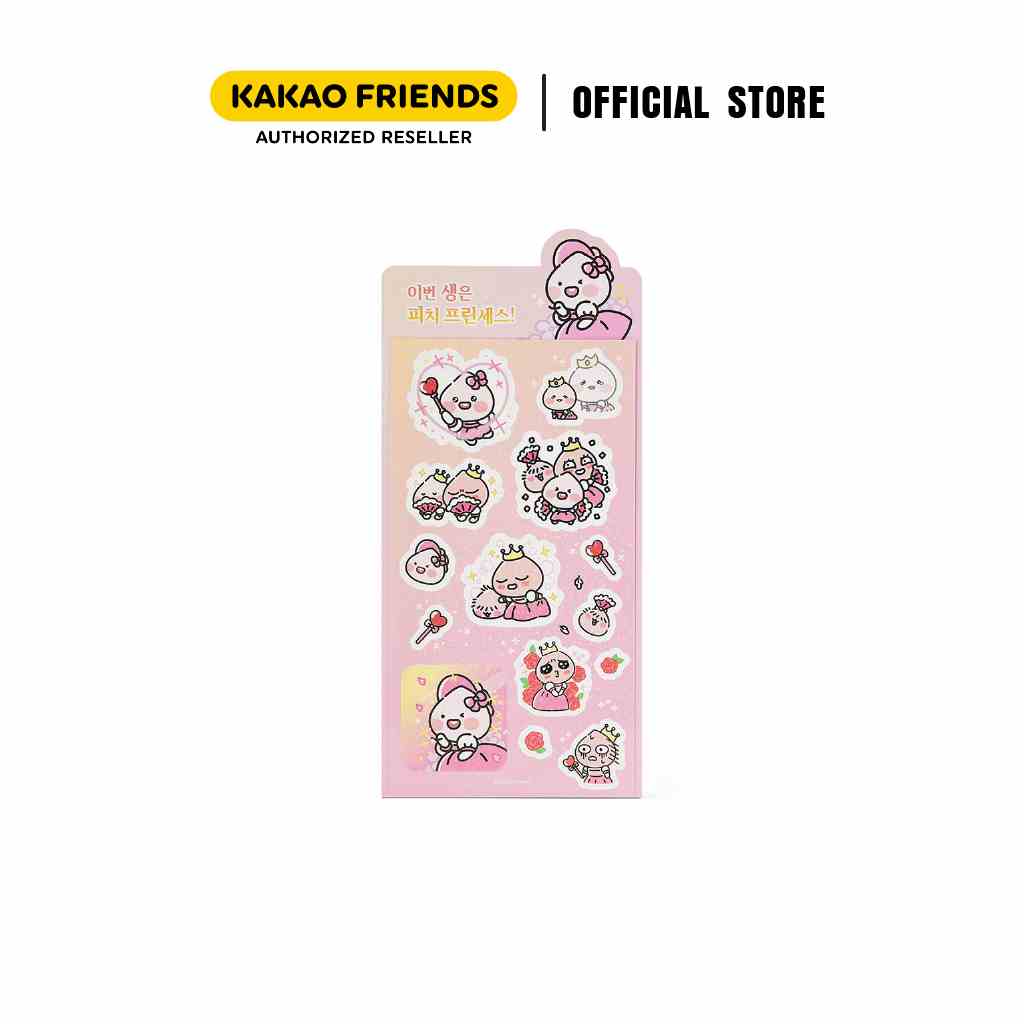 Sticker Princess Apeach Kakao Friends