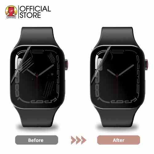 Combo 2 miếng dám chống nhìn trộm độc đáo cho Apple Watch Series 8/7/6/SE/5/4 45/44/42/41/40/38/49mm Bảo vệ sự riêng tư