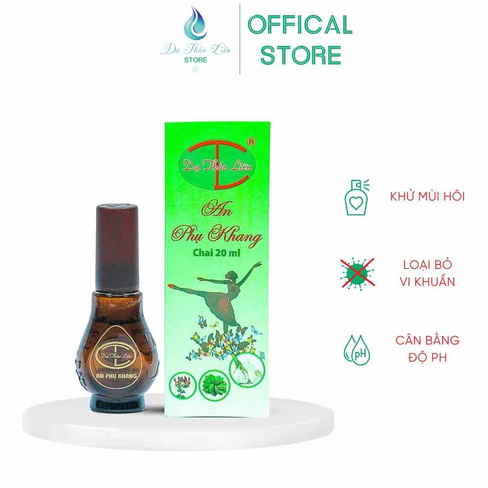 Tinh Dầu An Phụ Khang DẠ THẢO LIÊN ( 20ml) Giúp làm thơm, khử mùi hôi, duy trì độ ẩm tự nhiên và sự mềm mại cho da