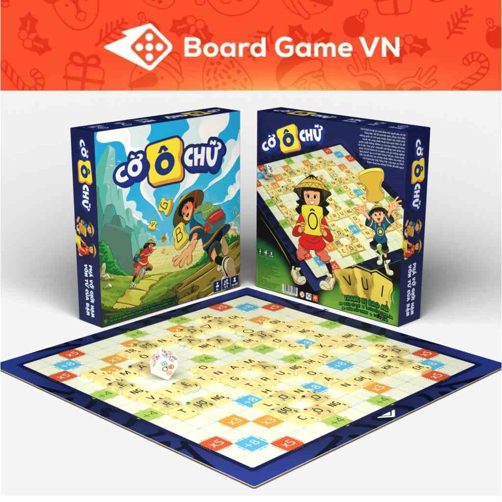 Trò chơi Cờ Ô Chữ - Phá vỡ giới hạn vốn từ của bạn - Board Game VN