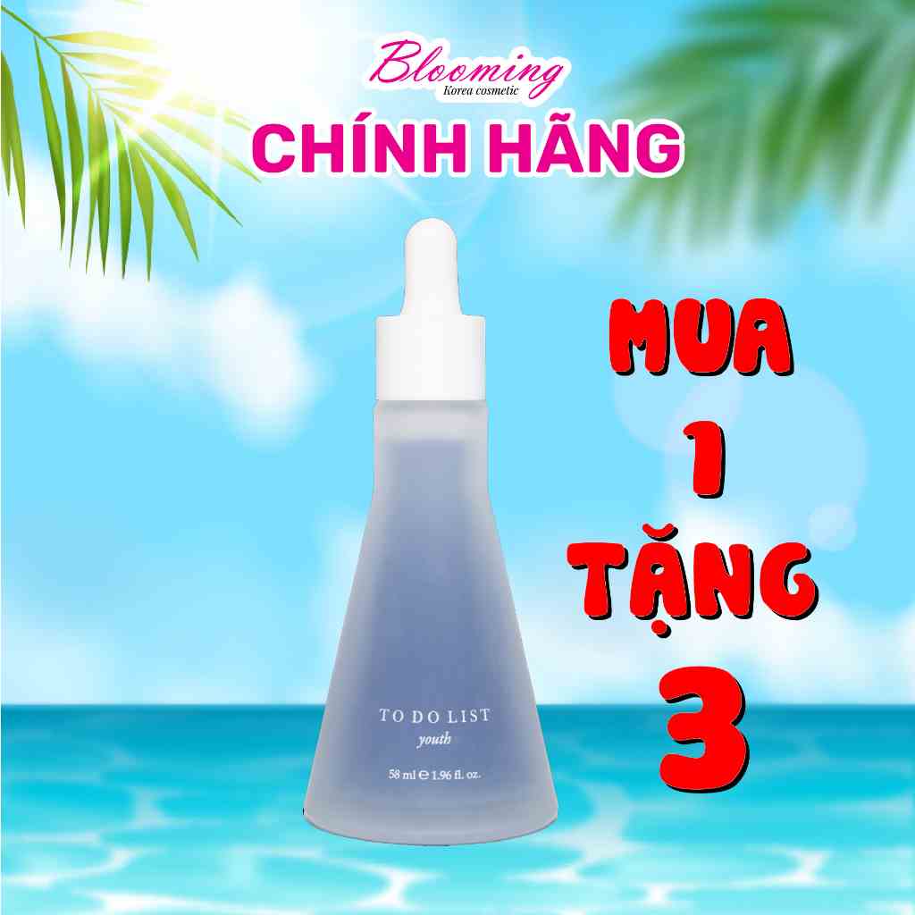 [Mã BMLTA35 giảm đến 35K đơn 99K] Tinh Chất Dưỡng Phục Hồi Làn Da Hư Tổn Cao Cấp To Do List Youth 58ml