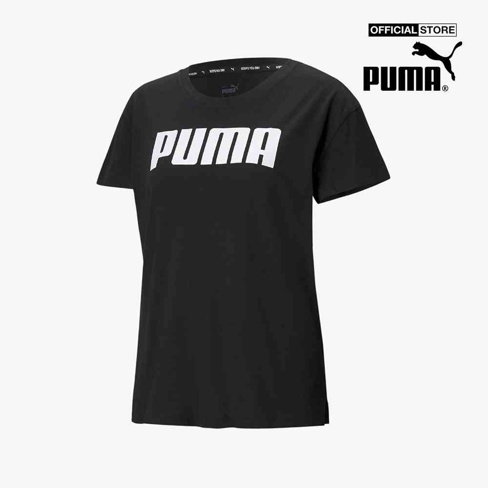 PUMA - Áo thun nữ tay ngắn RTG Logo 586454-01