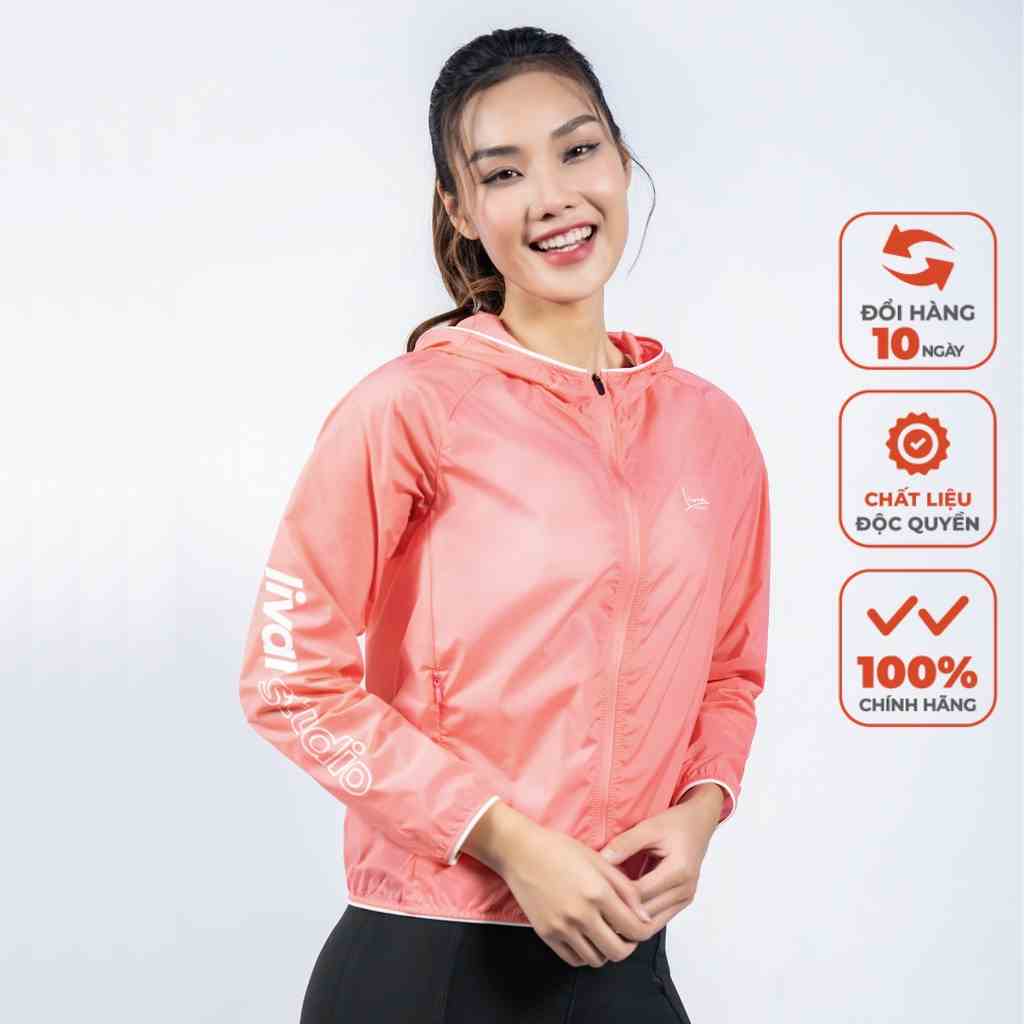 Áo Gió Nữ Siêu Mỏng Nhẹ Livan Sport Multi C Chính Hãng Cao Cấp