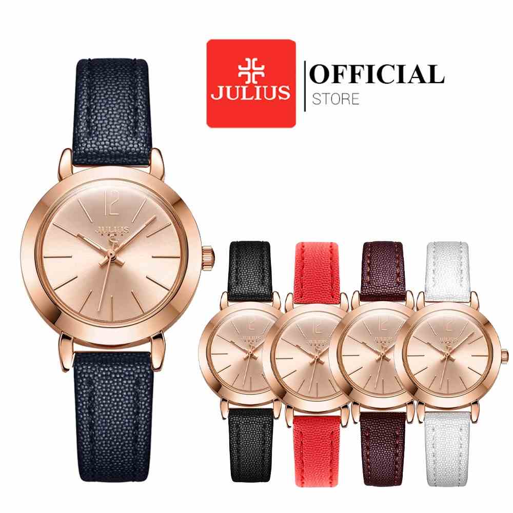 Julius Official | Đồng hồ đeo tay Julius nữ JA-732 dây da