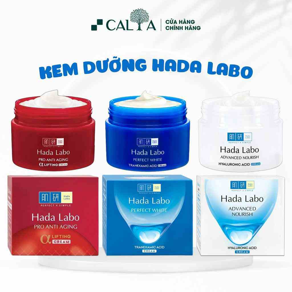 Kem Dưỡng Hada Labo Dưỡng Trắng Da, Dưỡng Ẩm, Chống Lão Hóa - Hada Labo Cream 50g