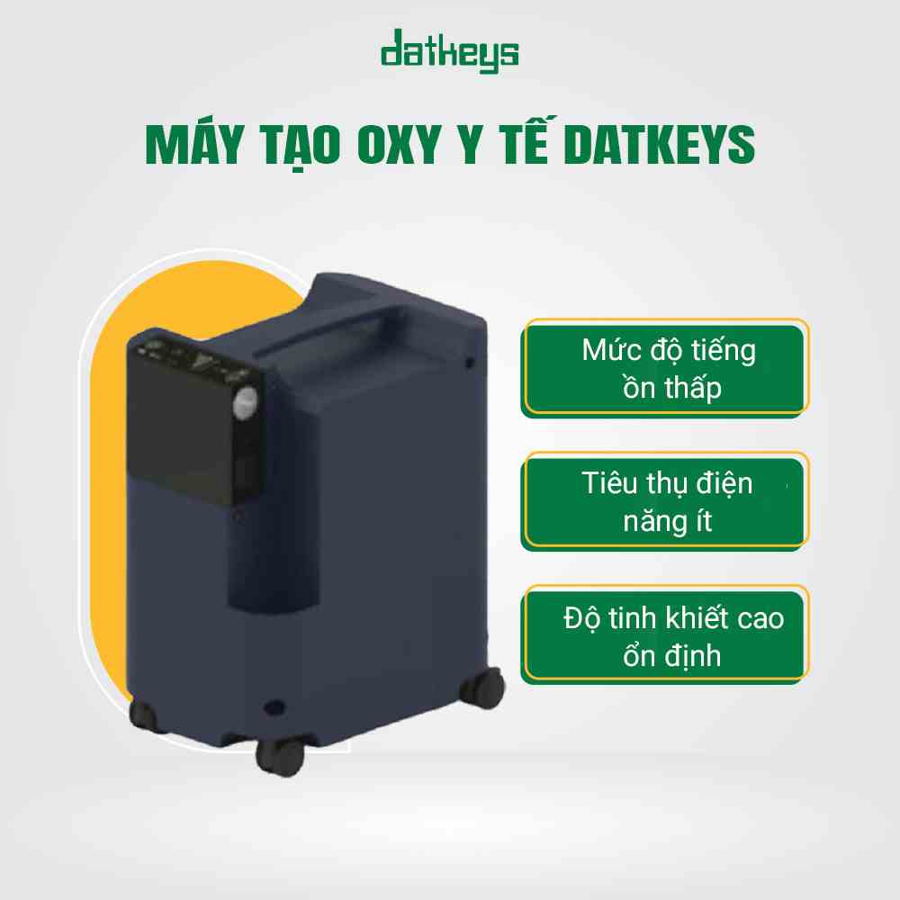 Máy Tạo Oxy Datkeys OXUS 5L KOREA - Máy Thở Oxy Tại Nhà Cho Người Bệnh