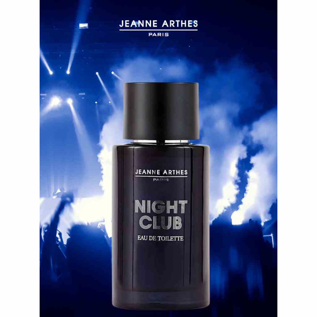 [Mã BMLTA35 giảm đến 35K đơn 99K] Nước hoa nam Jeanne Arthes NIGHT CLUB Edt 100ml