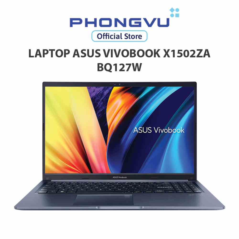 [Mã ELHP12 giảm 12% đơn 10TR] Laptop Asus Vivobook X1502ZA-BQ127W (i5-1240P) (Xanh) - Bảo hành 24 tháng