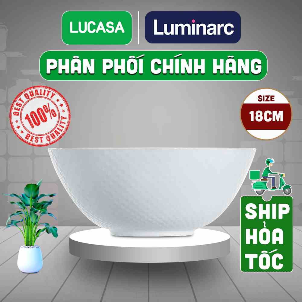 [Mã BMLTA35 giảm đến 35K đơn 99K] Tô Thủy Tinh Luminarc Diwali Precious 18cm - L1657 | Phân Phối Chính Hãng