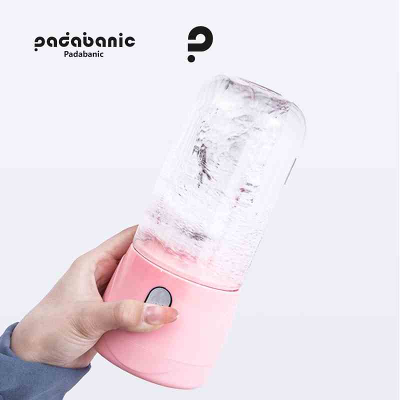 Máy Xay Sinh Tố 300ML Padabanic A6 Mini  Đa Năng Dễ Mang Theo Bên Người Sạc Tích Điện Tiện Lợi