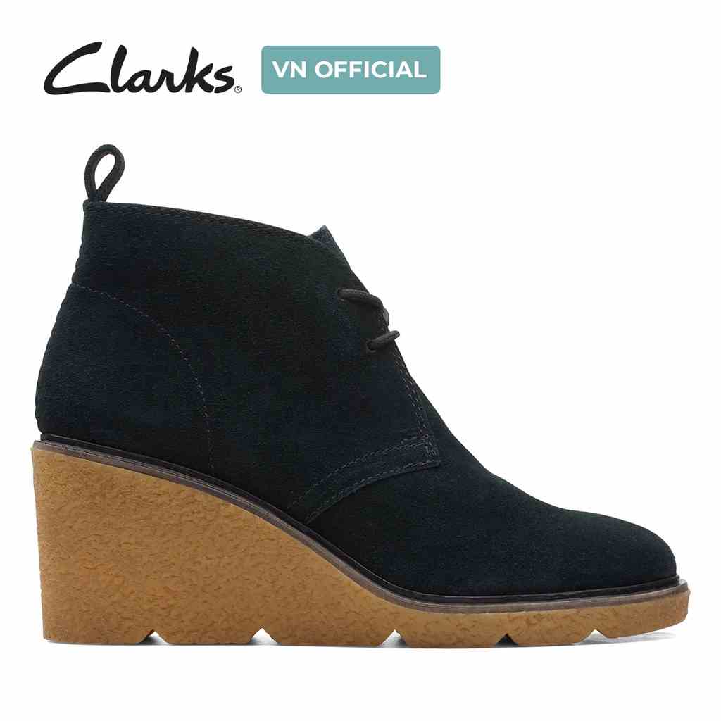 [Mã BMLTA35 giảm đến 35K đơn 99K] Giày Ankle Boot Nữ CLARKS Clarkford DBT Màu Đen