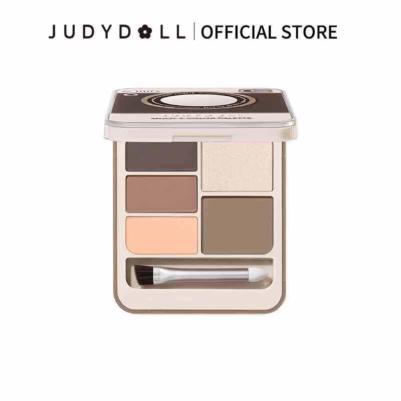 Bảng phấn mắt Judydoll 3.6g trang điểm bắt sáng tiện dụng