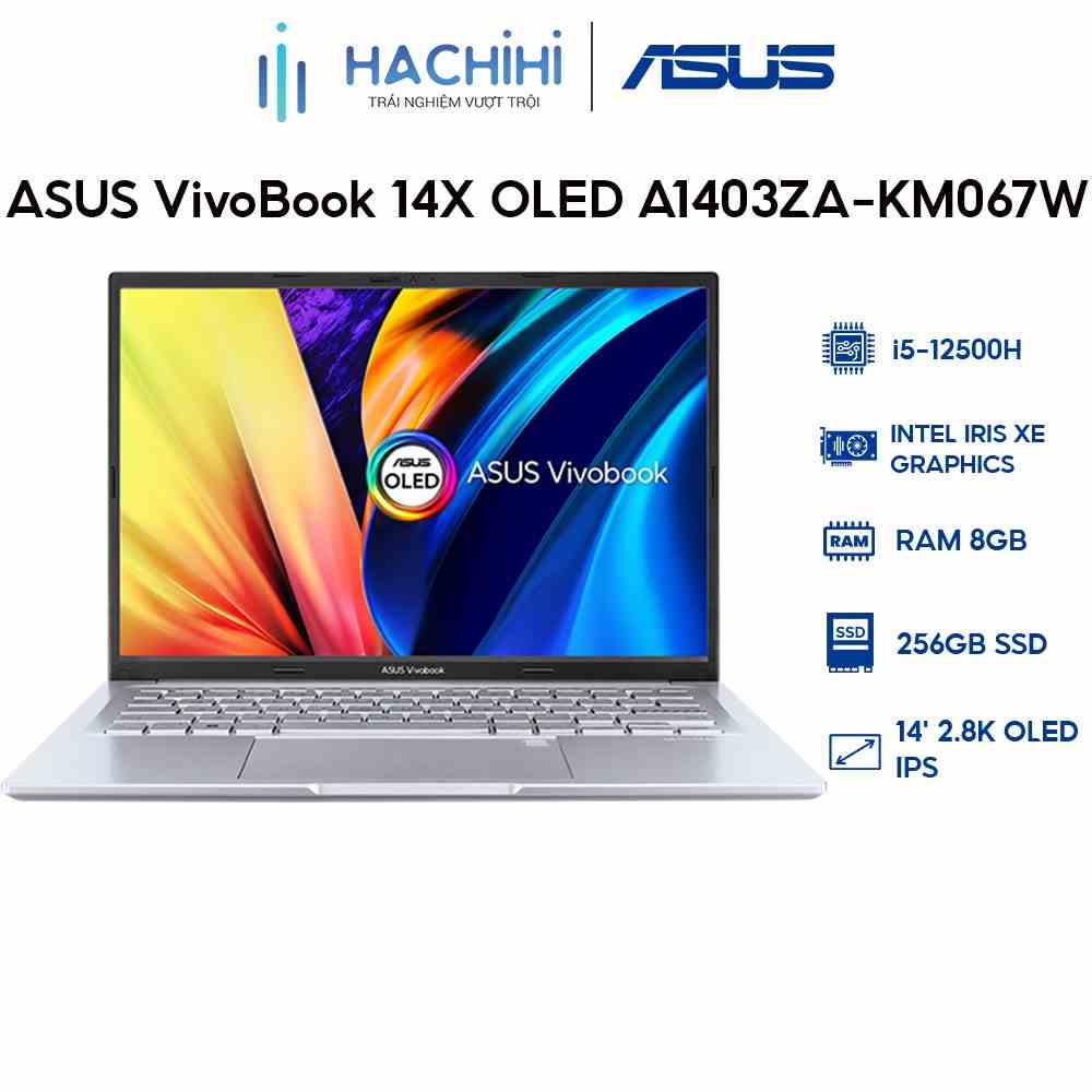 Laptop ASUS VivoBook 14X OLED A1403ZA-KM067W (i5-12500H | 8GB | 256GB | 14 2.8K OLED)