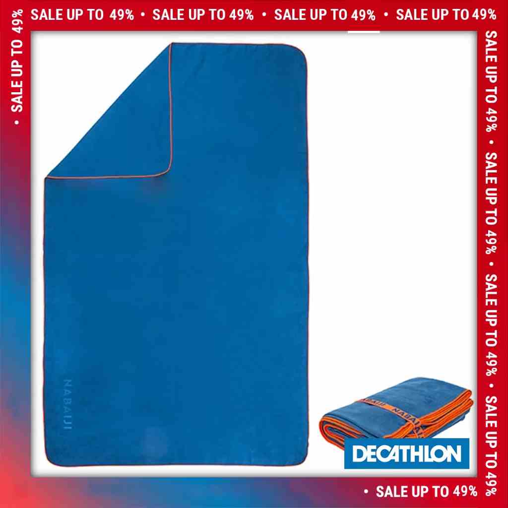 Khăn tắm Microfibre thấm hút cỡ L 80 x 130 cm DECATHLON NABAIJI mã 8387956