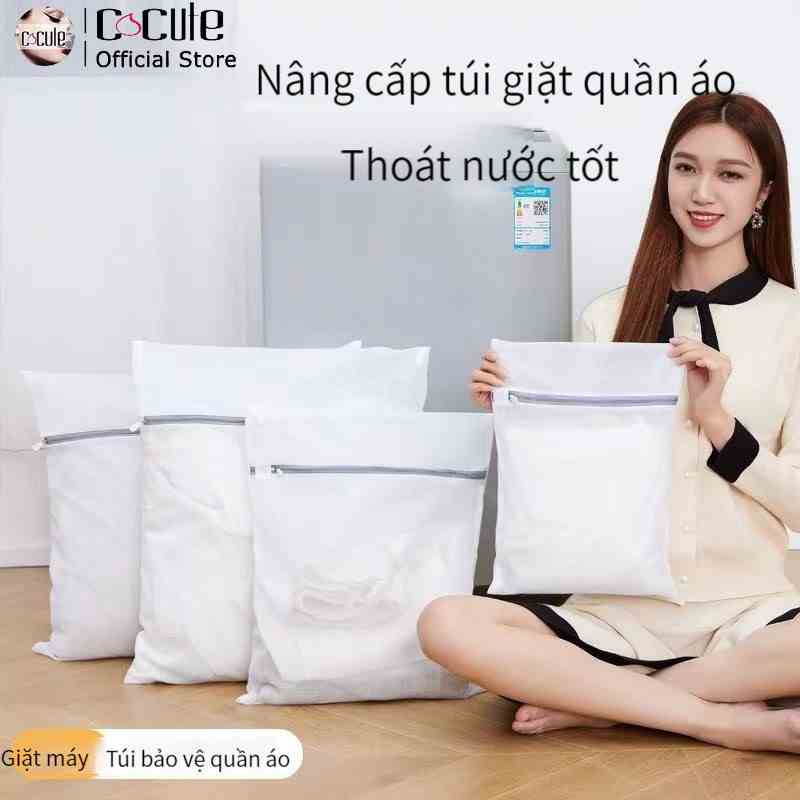 Túi vải lưới COCUTE dành cho giặt đồ trong máy giặt đồ