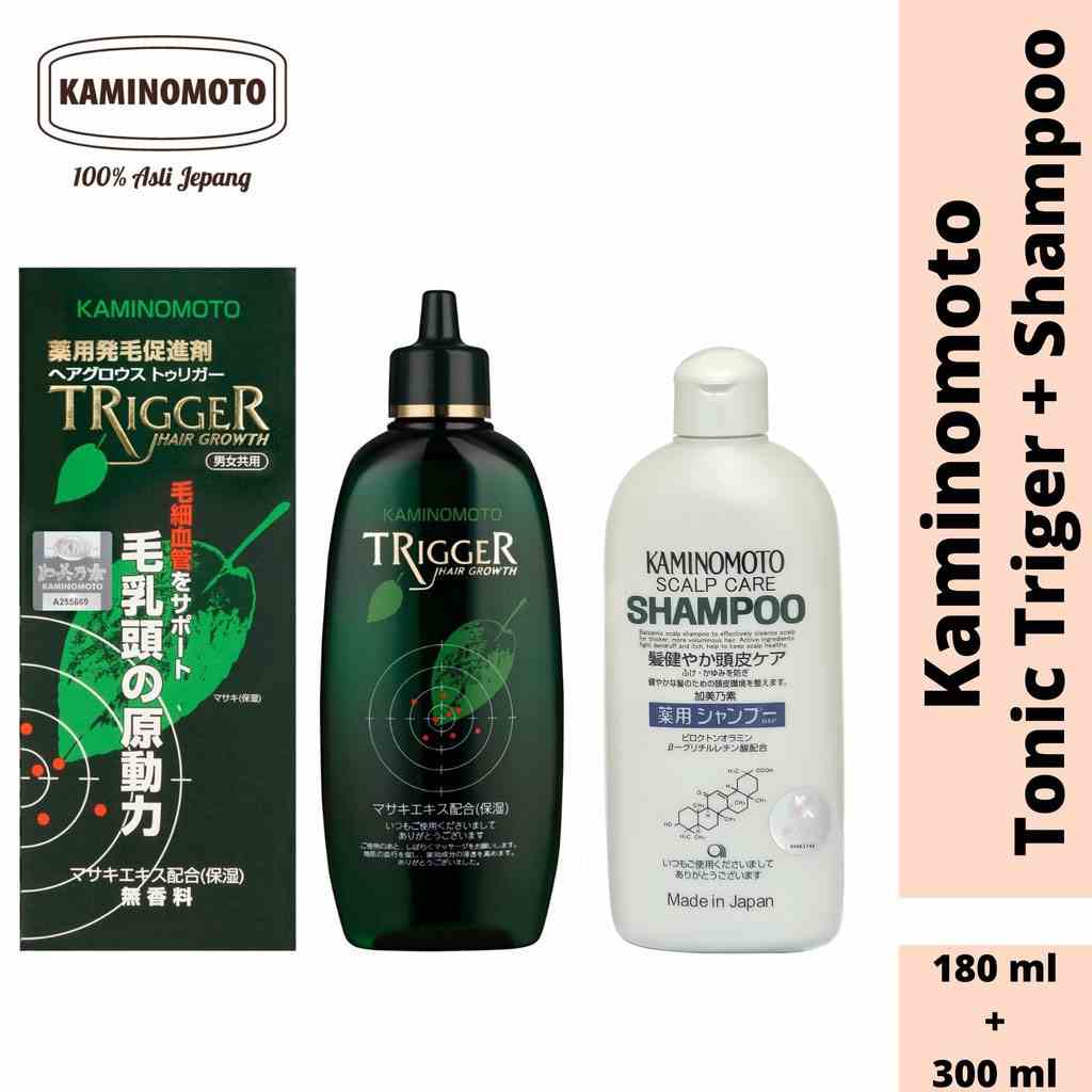 [Mã BMLTA35 giảm đến 35K đơn 99K] Combo Kaminomoto Trigger Cho Tóc Hói Nặng