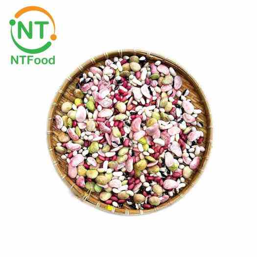 [Mã BMLTB35 giảm đến 35K đơn 99K] Đậu khô nguyên hạt Đà Lạt mix nhiều loại NTFood 1kg / 500g - Nhất Tín Food