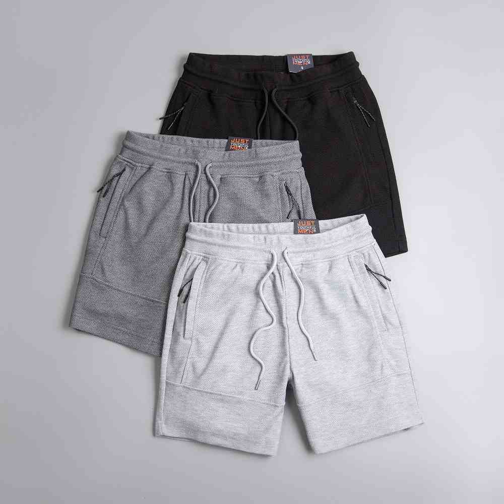 [Mã BMLTA35 giảm đến 35K đơn 99K] Quần Shorts Nỉ Thể Thao Just Men 220115