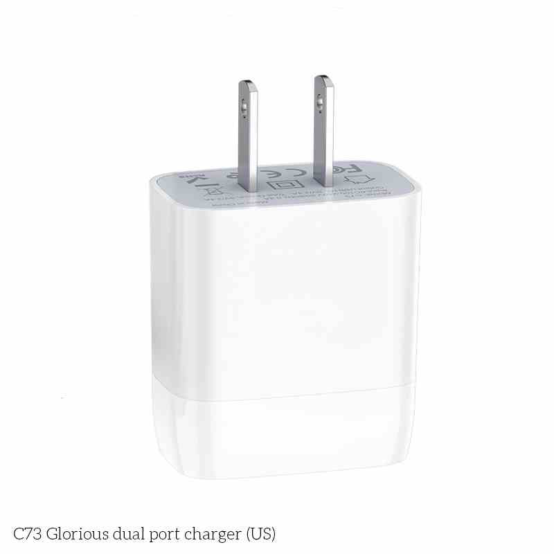 Bộ sạc Hoco C73 2.4A 12W dành cho các dòng iphone