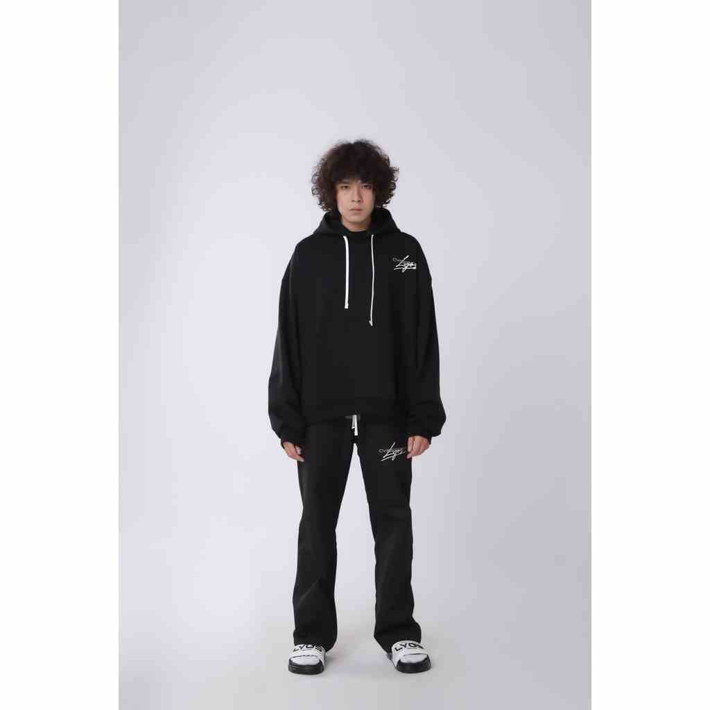 [Mã BMLTB35 giảm đến 35K đơn 99K] Áo Nỉ Cua Hoodie CYOS - Đen