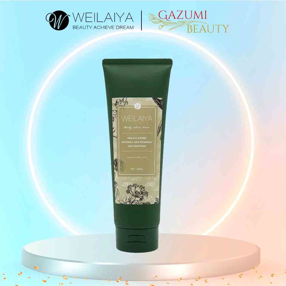 Dầu Xả Weilaiya Tinh Chất Gừng Hà Thủ Ô 250ml Kích Thích Mọc Tóc, Weilaiya Zingiber Conditioner - Gazumi Beauty